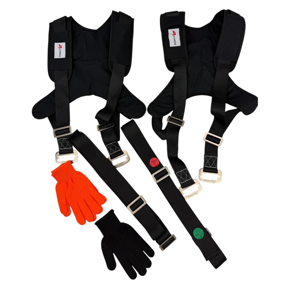 Kainiai Moving Straps Lifting Harness 2 Person Furniture Appliance Mover Kit - Picture 3 of 9